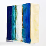 Rainbow - Ice Floe - Encaustic