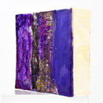 Rainbow - Purple Sky - Encaustic